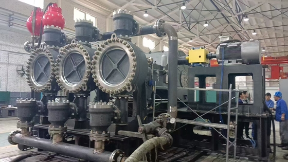 Pompa diafragma untuk transportasi slurry pembuangan
